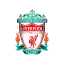 Escudo do Liverpool, atual campeão da Liga dos Campeões da UEFA.