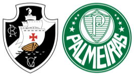 Escudos de Vasco e Palmeiras