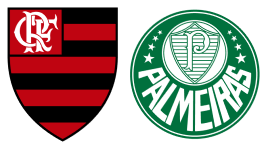 Escudo Flamengo e Palmeiras