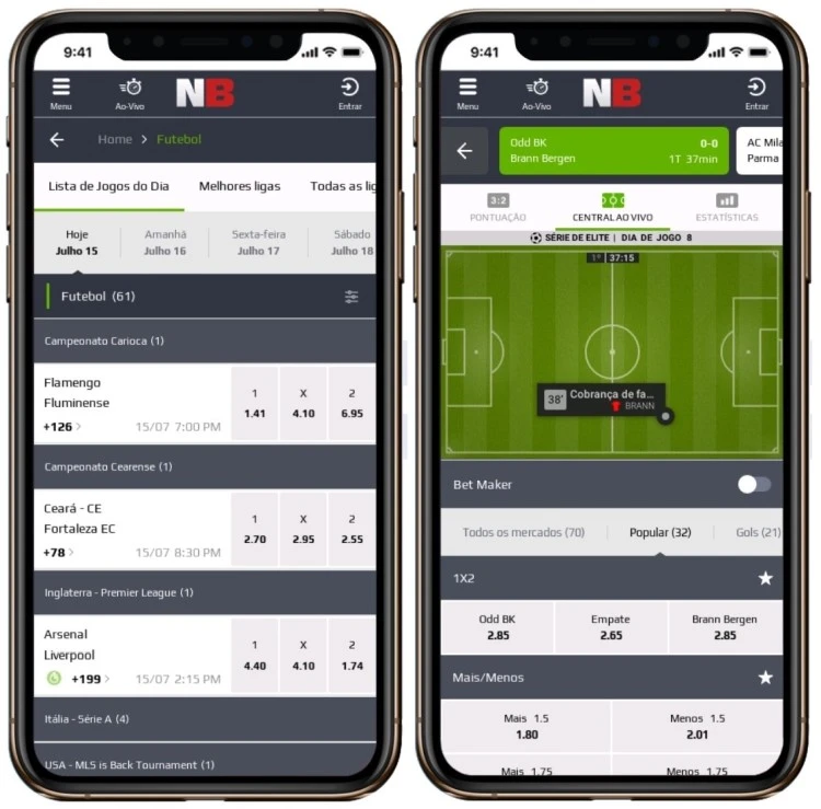 NetBet screenshot mobile
