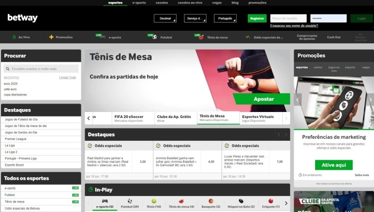 Betway screenshot