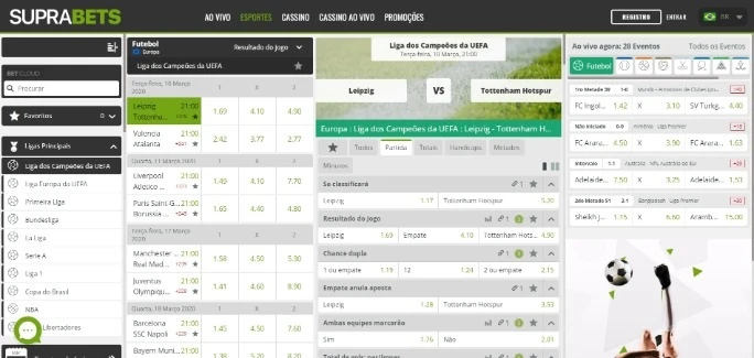 Suprabets screenshot