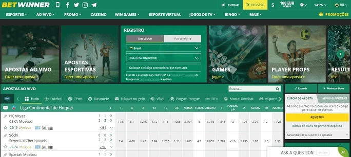 BetWinner screenshot