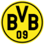 Escudo do Borussia Dortmund, que disputa a Bundesliga