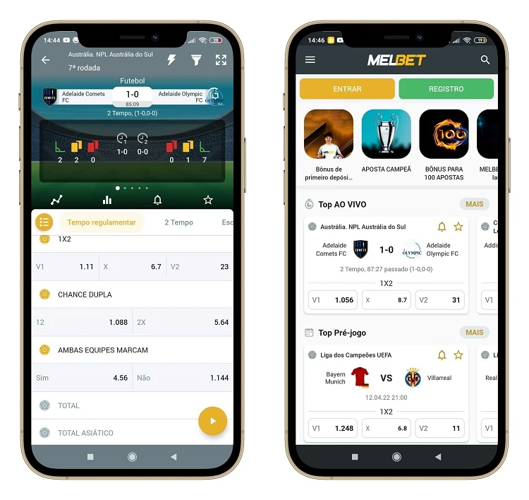 MELbet screenshot mobile