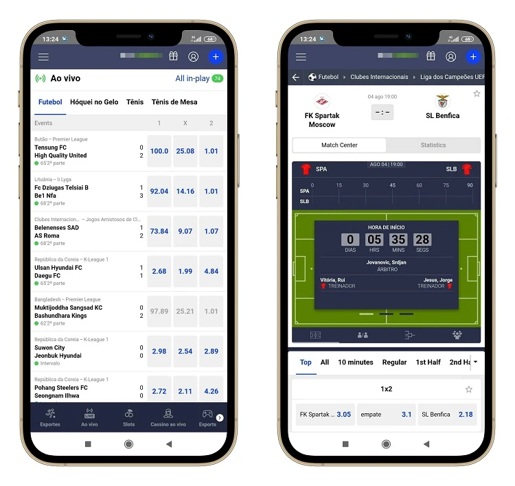 Betmaster screenshot mobile