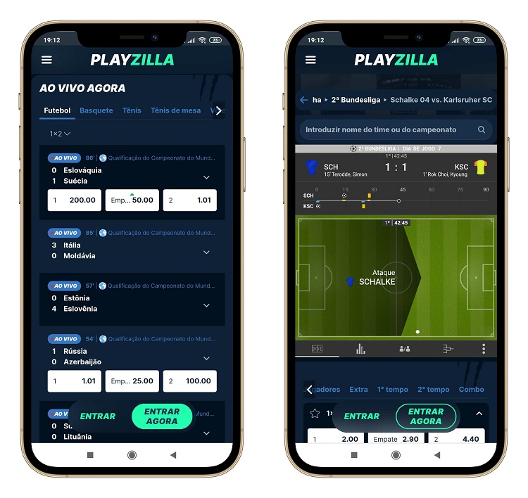 Playzilla screenshot mobile