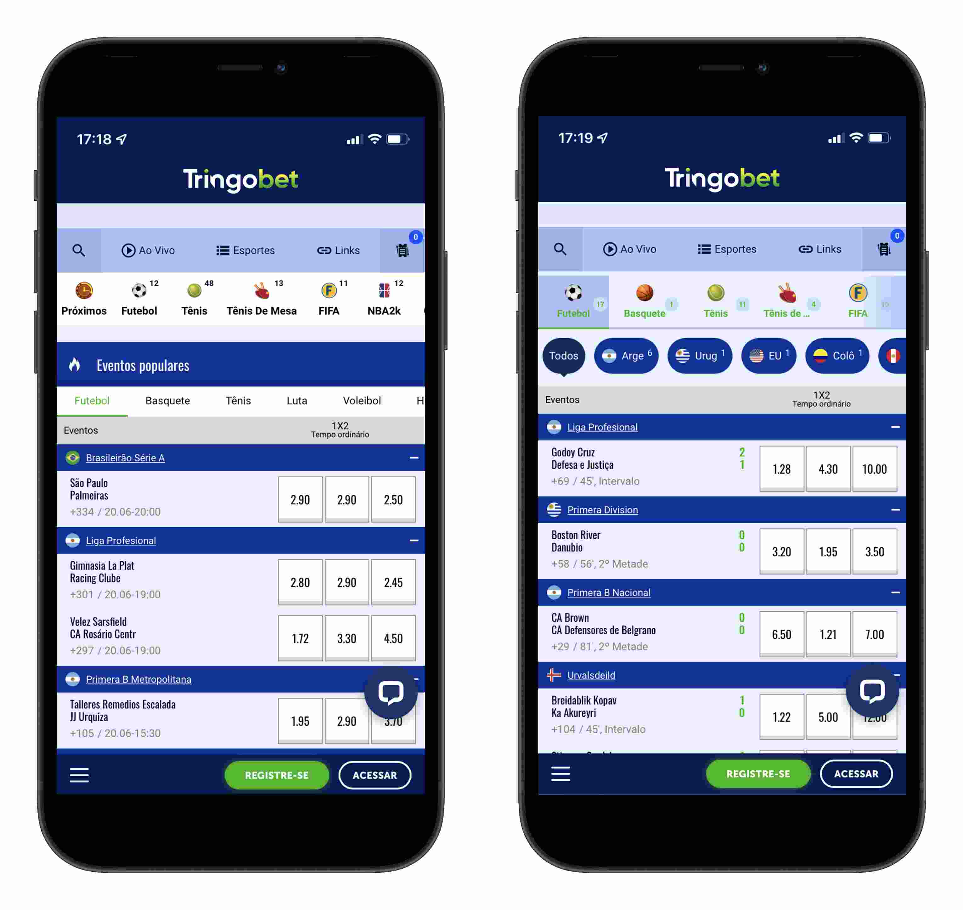 Tringobet screenshot mobile