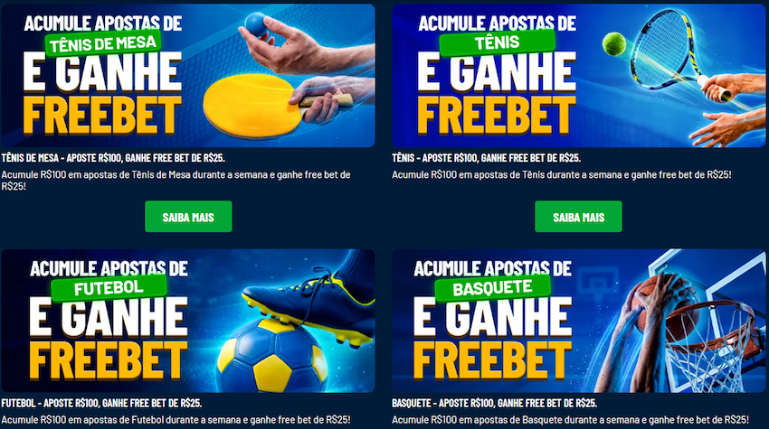 Promoção Acumule Apostas