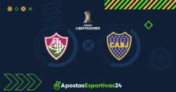 Foto do escudo do flumiense e do boca juniors.