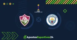 Escudos do fluminense e manchester city.