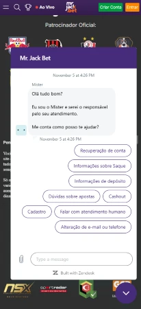 app Mr. Jack bet