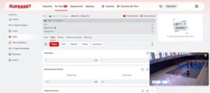 Apostas ao vivo na Superbet