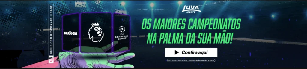 luva bet apostas esportivas
