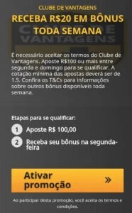 Clube de Vantagens da Betfair