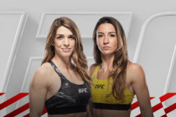 ufc vegas 101 Dern x Ribas (imagem site oficial UFC)