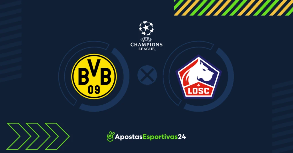 Palpite Dortmund x Lille Champions League