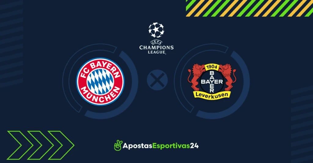 Palpite Bayern de Munique x Bayer Leverkusen Champions league