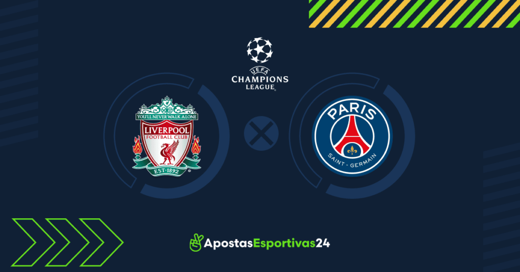Palpite Liverpool x PSG Champions League