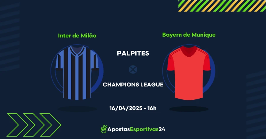 Palpites Inter de Milão x Bayern de Munique