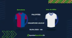 Palpite Barcelona x Inter de Milão