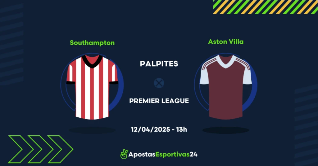 Southampton x Aston Villa palpite