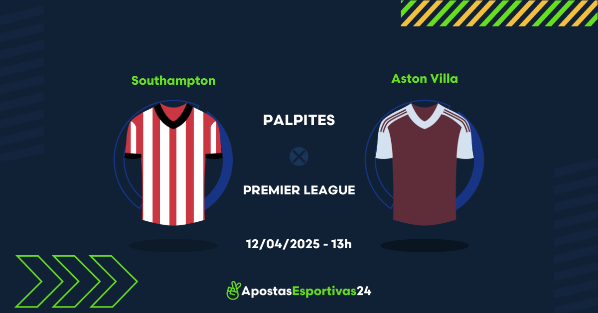 Southampton x Aston Villa palpite