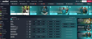 Página de apostas esportivas na Novibet