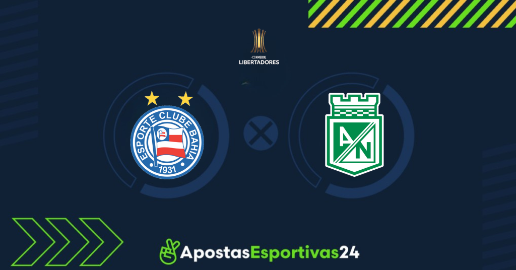 Bahia x Atlético Nacional palpite