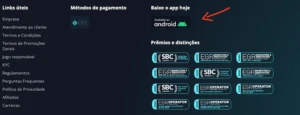 Download do app Novibet