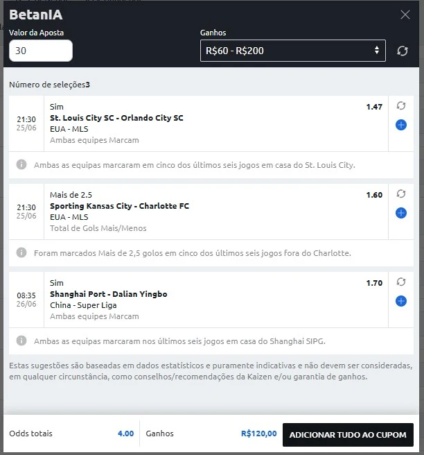 BetanIA, a ferramenta de apostas com uso de IA da Betano