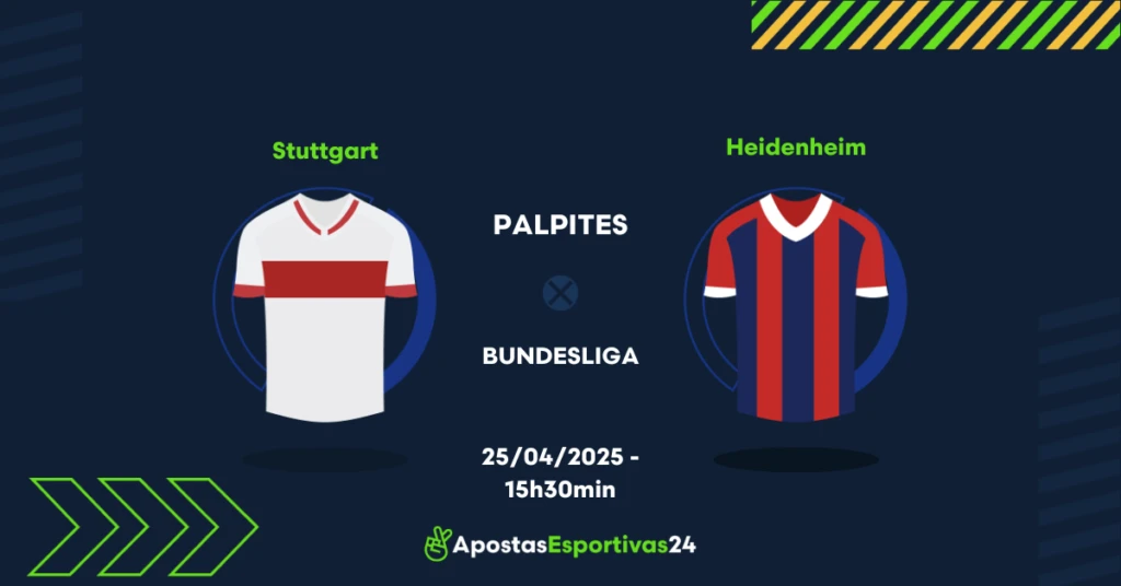 Palpite Stuttgart x Heidenheim