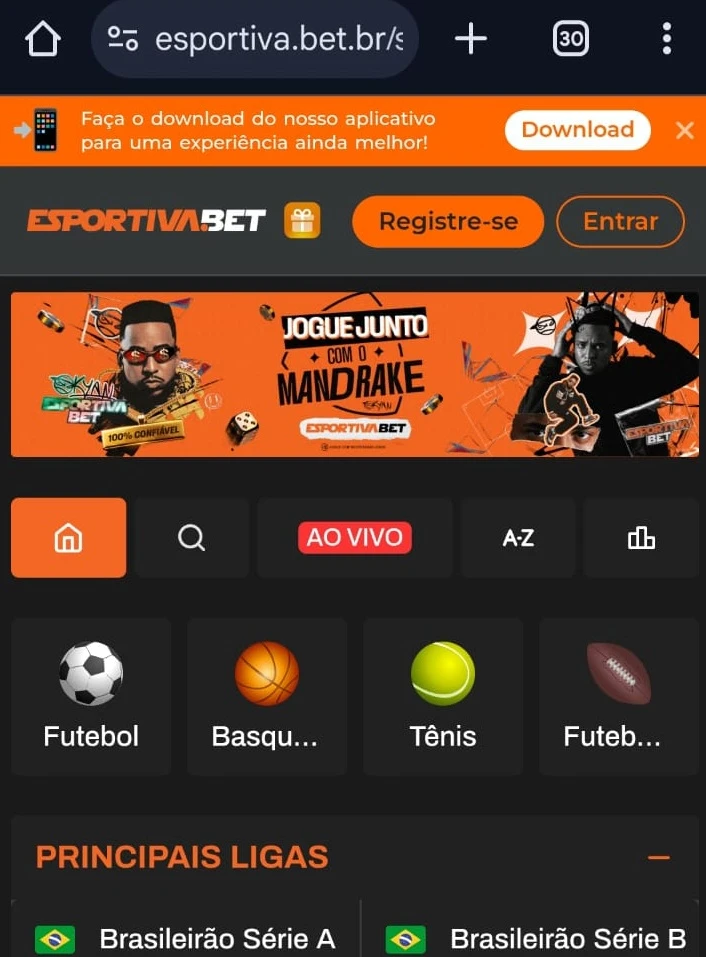 app esportiva bet