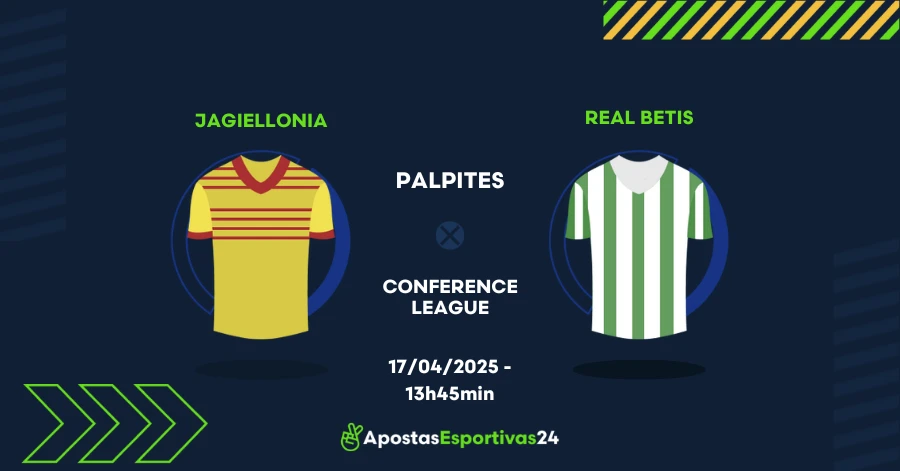 Palpites Jagiellonia x Betis