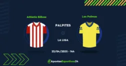 palpite Athletic x Las Palmas