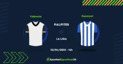 palpites La Liga Valencia x Espanyol
