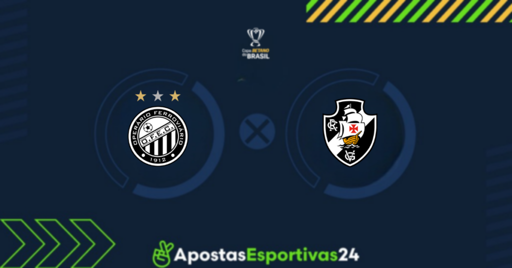 Operário-PR x Vasco palpite