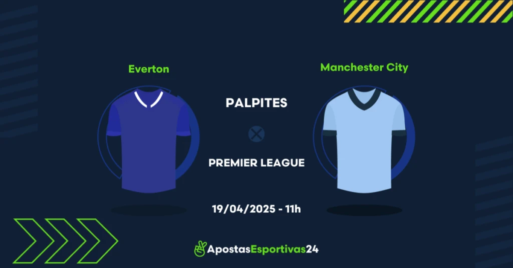 Palpites Everton x Manchester City