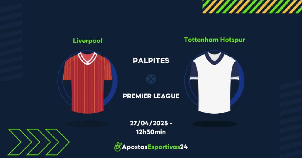 Palpite Liverpool x Tottenham