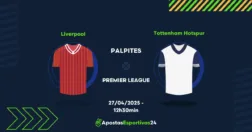 Palpite Liverpool x Tottenham