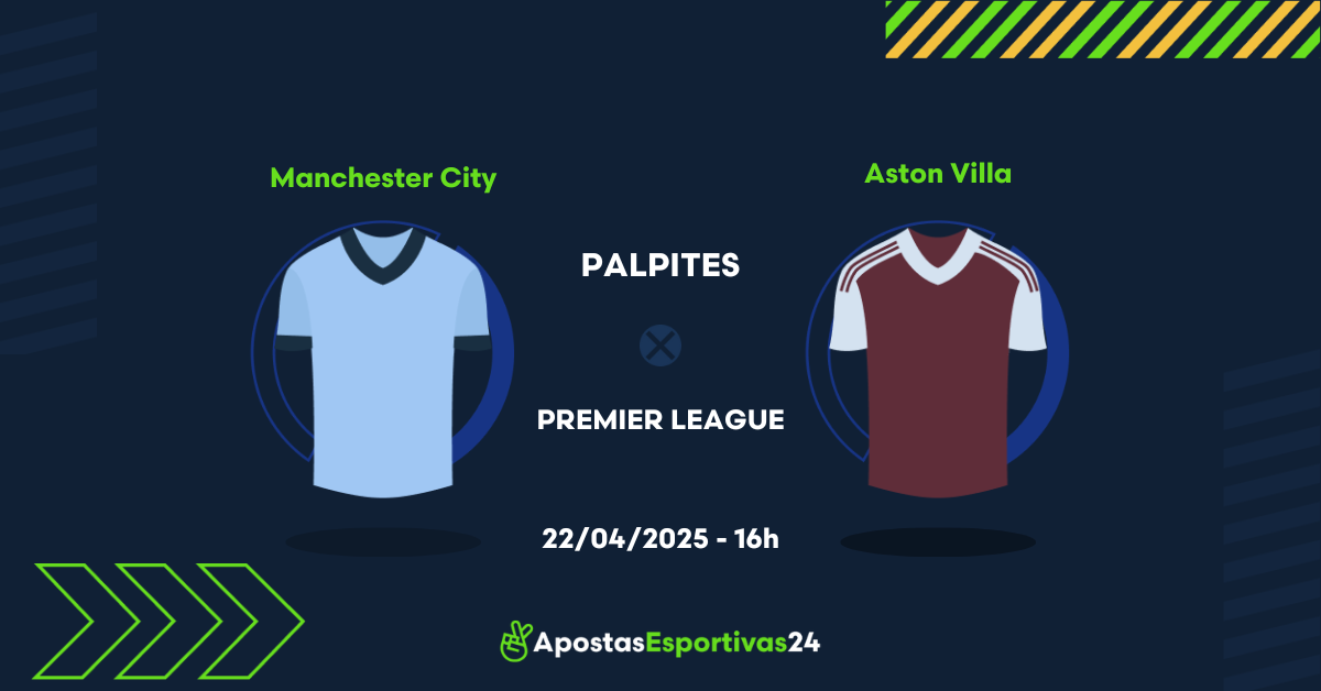 Palpites Manchester City x Aston Villa