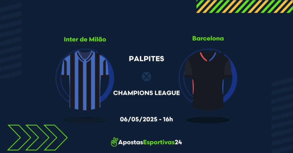 Palpite Inter de Milão x Barcelona