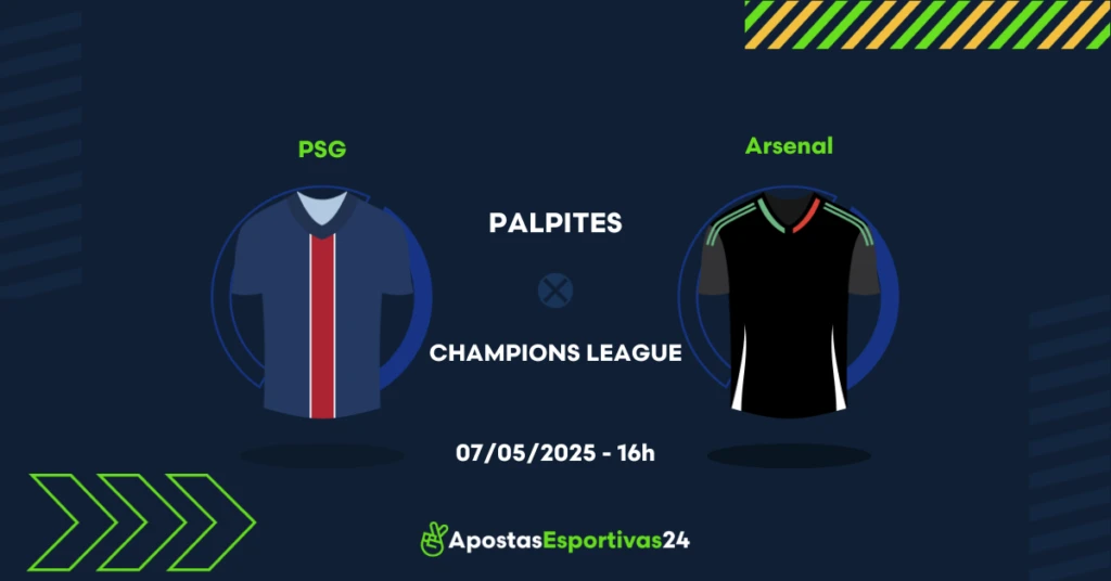 Palpite PSG x arsenal