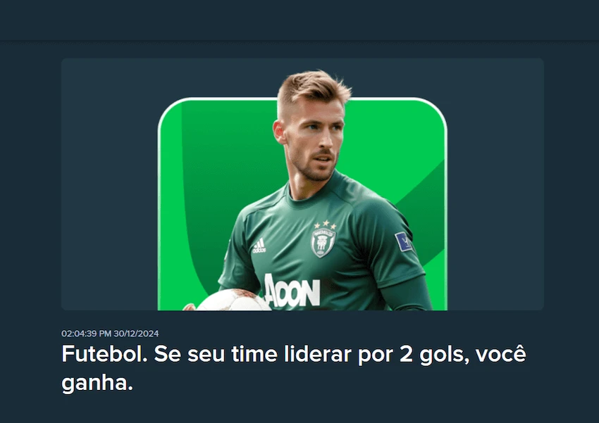 Bônus Stake de pagamento antecipado em futebol