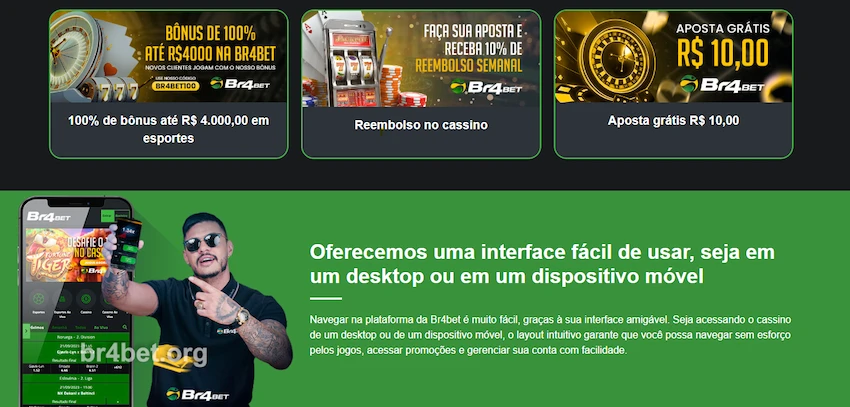 Site da Br4bet