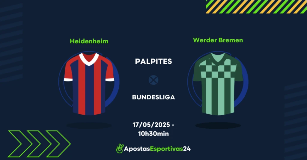 Palpite Heidenheim x Werder Bremen