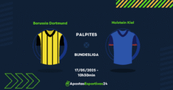 Palpite Dortmund x Holstein Kiel