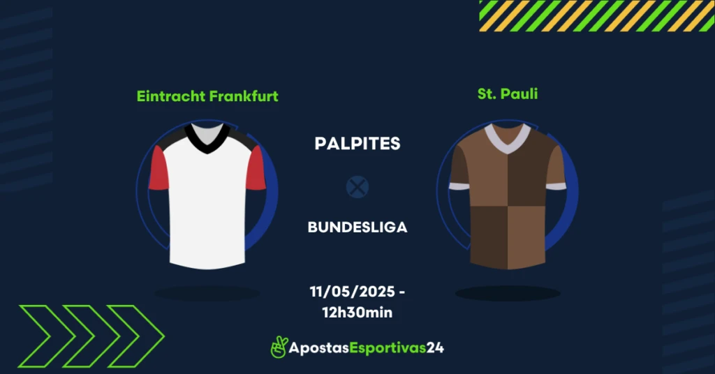 Palpite Frankfurt x St. Pauli
