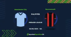 Palpite Man City x Bournemouth