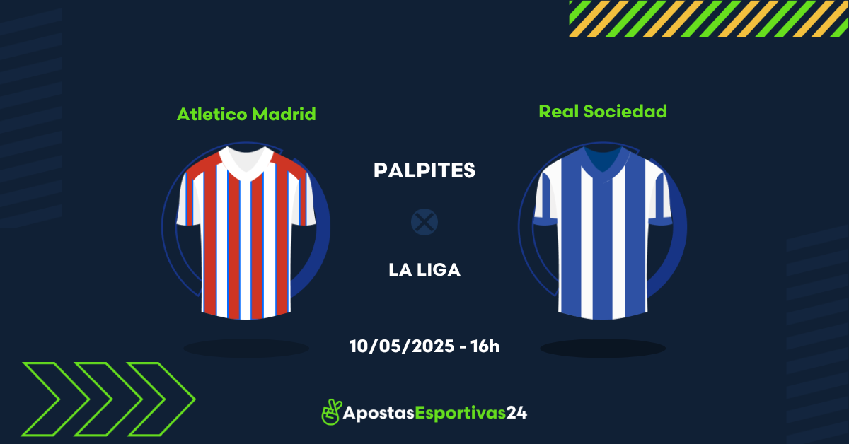 Palpite Atletico de Madrid x Real Sociedad